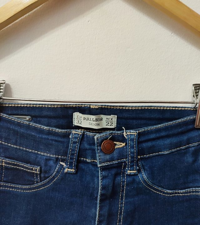 Vaquero ajustado Pull&Bear mujer Talla 32