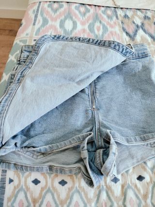 Falda vaquera azul