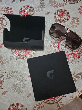 Gafas Carrera - Sol - Negras/Marrón