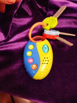 Llavero musical bebé