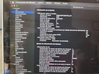 MacBook Pro 15" 2015 i7, 16 GB RAM, 256 gb