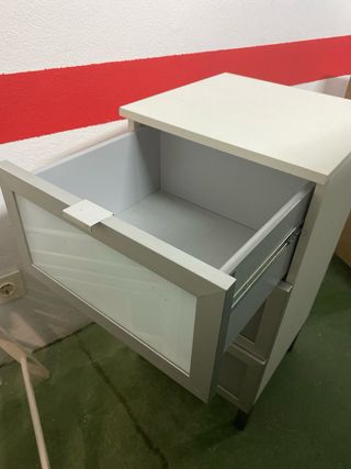 Cajonera IKEA 3 cajones - Gris plata