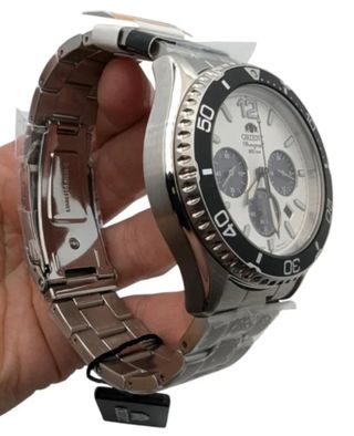 RELOJ ORIENT SOLAR MAKO III PANDA 