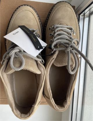 Zapatos Mango beige