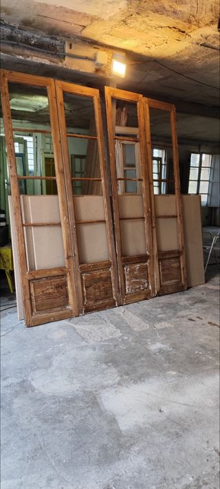 lote Puertas balconeras antiguas.
750€ por pareja