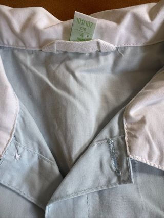 2 batas escolares verano sin mangas