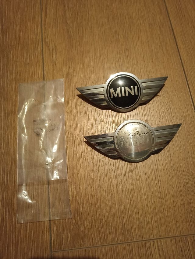 Símbolos Mini Cooper Originales delantero trasero