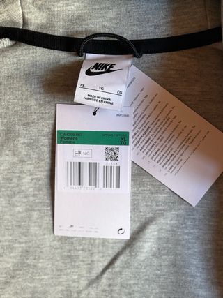 Sudadera Nike Tech Fleece gris XL