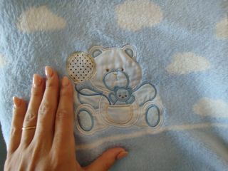 Lote Juego de cuna bebé azul