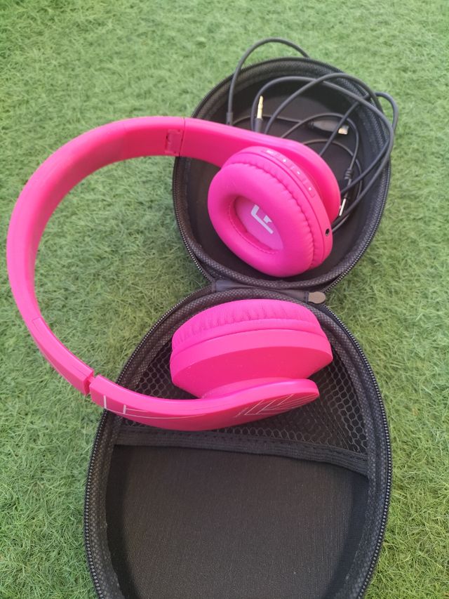 Auriculares PowerLocus Rosa