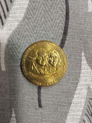 Medalla Revolución Francesa 1789-1889