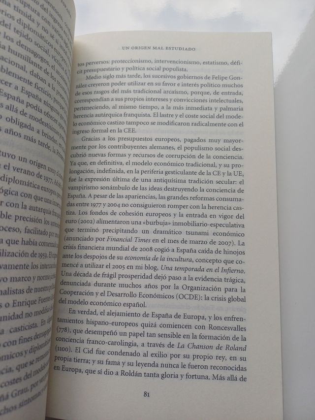De la inexistencia en España