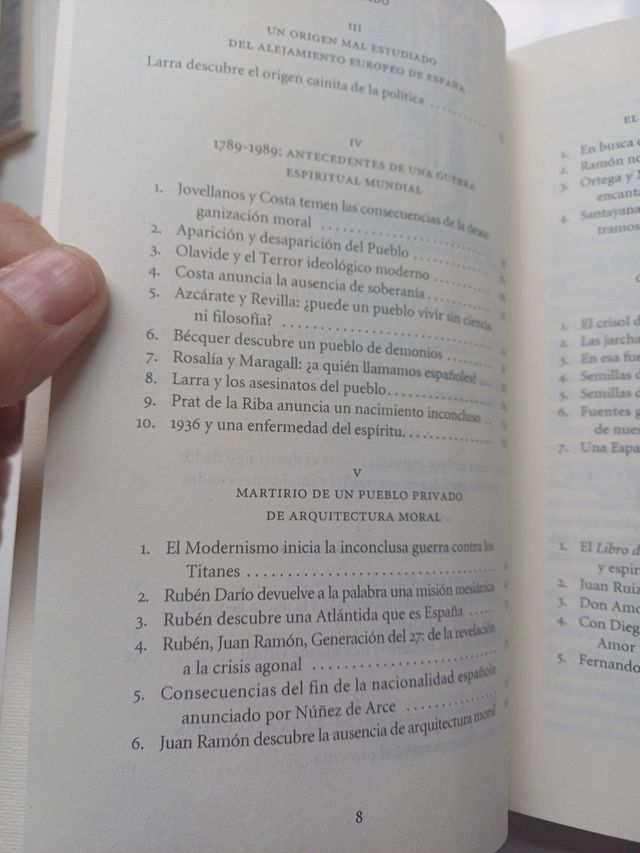 De la inexistencia en España