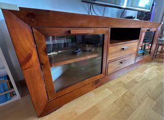 Mueble TV Banak Teca - 160x45x60