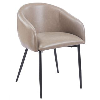 Silla beige moderna
