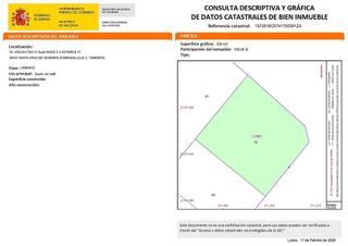 Solar en venta en El Sobradillo - El Llano del Moro en Santa Cruz de Tenerife