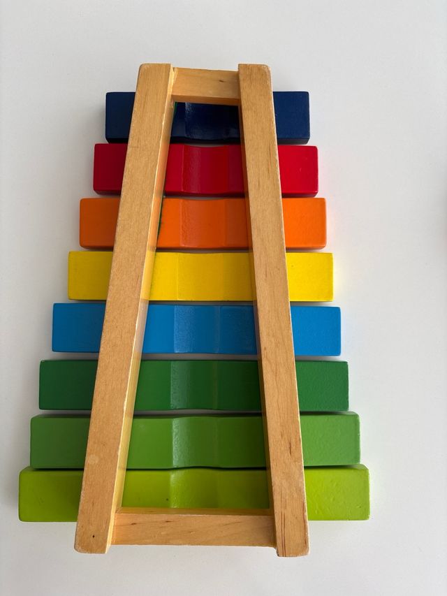 Xilófono Infantil Madera Colores
