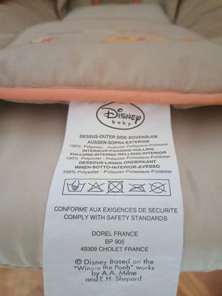 Hamaca mecedora bebé Winnie Forest Friends