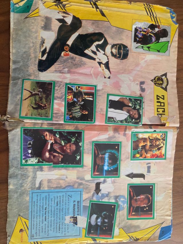 Album Figurine Power Rangers