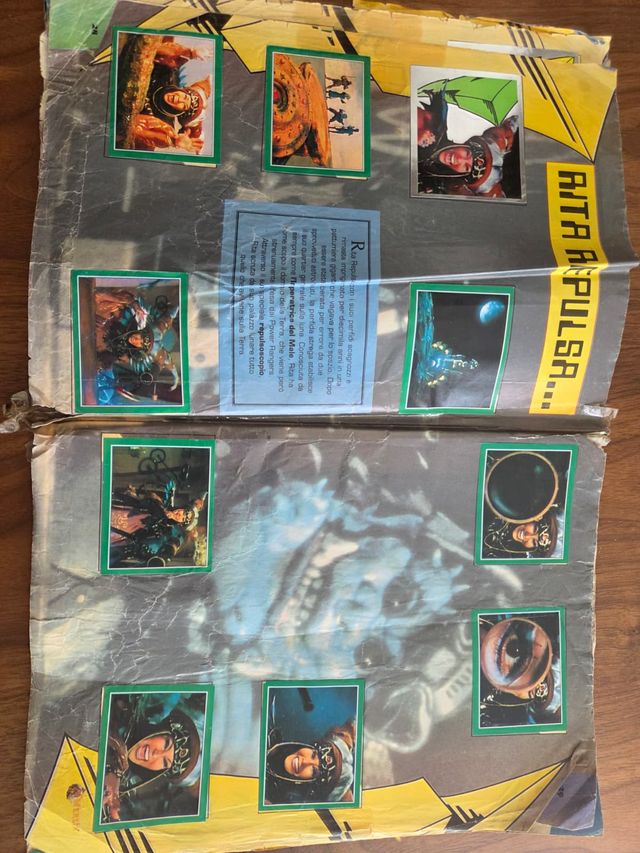 Album Figurine Power Rangers