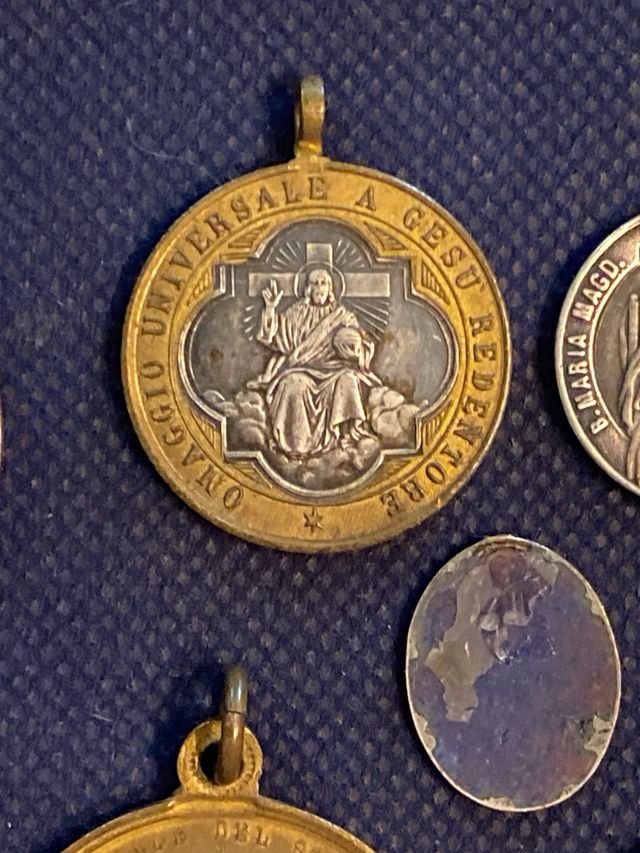 15 Medaglie Religiose Antiche