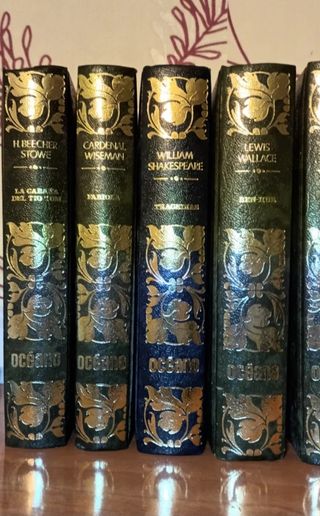 12 libros de la colección océano