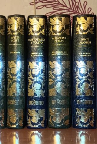 12 libros de la colección océano