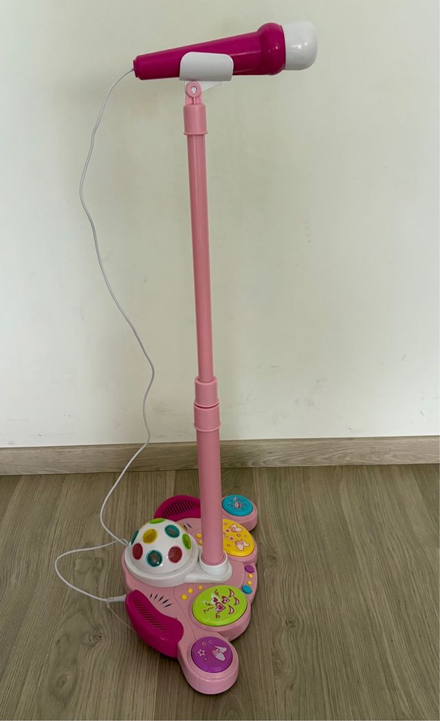 Micrófono Karaoke Infantil con Luces