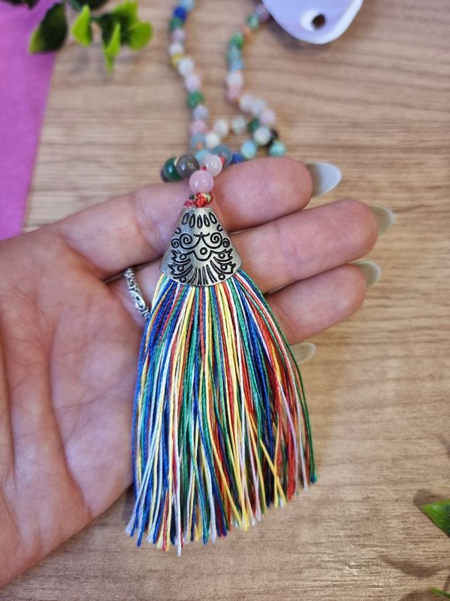 NUEVO Japa Mala Multicolor de Ojo de Gato