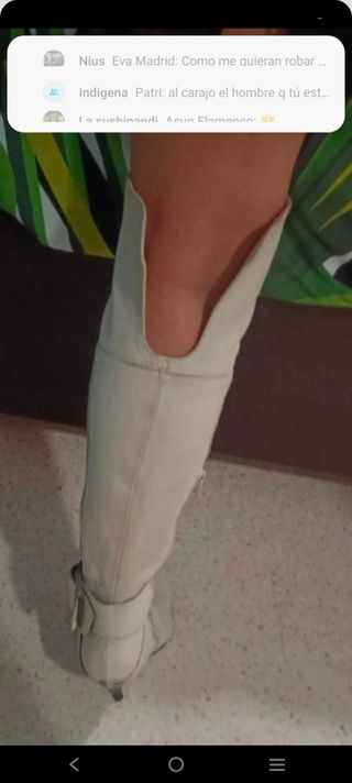 Botas Vexed blancas 37.5