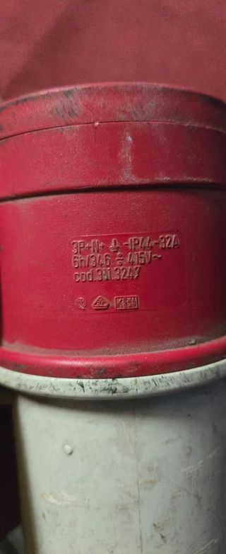 Cable alargador industrial Wurth 32A