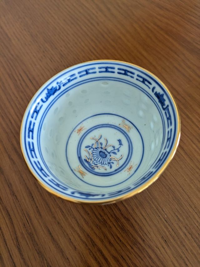 Cuenco porcelana china vintage