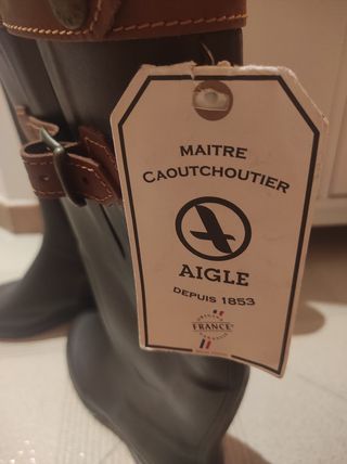 Botas Aigle Marrón Caza