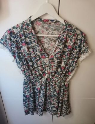 Blusa estampada floral