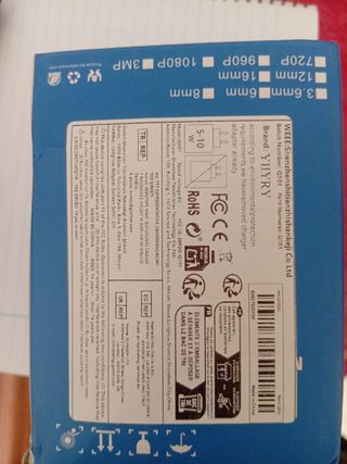 Cámara Wifi inteligente HD