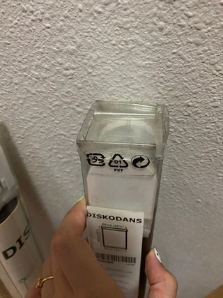 Estores Ikea marrón opacos (2 Uds)