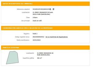 Terreno en venta en Les Torres - Ca n'Alzamora en Rubí