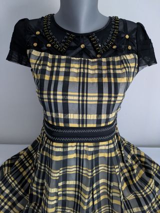 Vestido vintage victoriano gótico