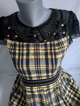 Vestido vintage victoriano gótico
