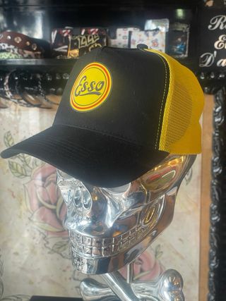 Gorra Trucker Esso - Negra/Amarilla