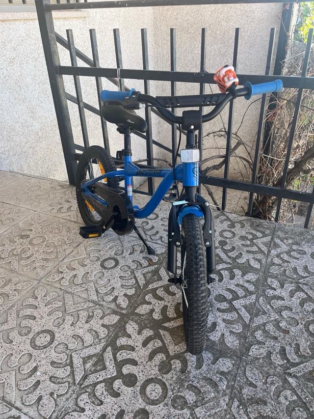 Bicicleta Lowenrad niño, azul - 14 pulgadas