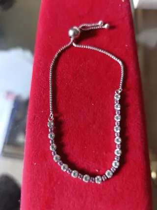 Pulsera Pandora Plata Rosa con caja y bolsa regalo