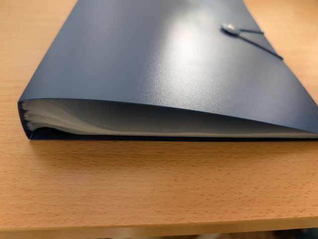 Carpeta portafolios - Azul oscuro