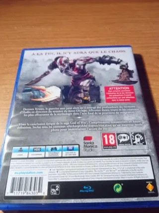 God of War 3 Remastered Ps4 Playstation