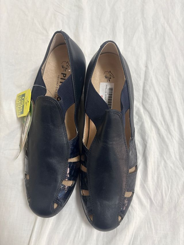 Zapatos Pitillos - Azul Marino