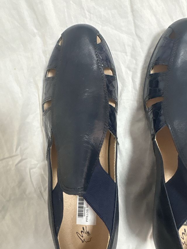 Zapatos Pitillos - Azul Marino