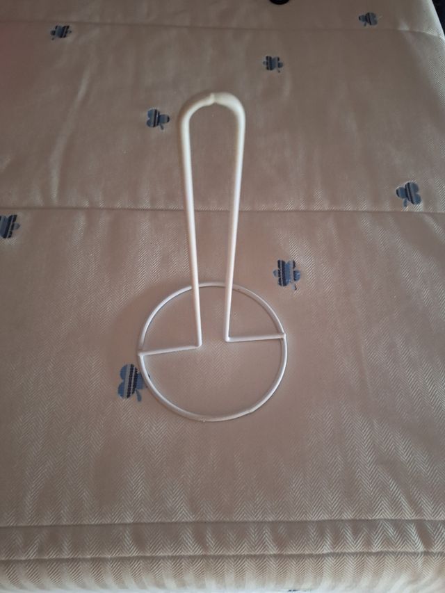 Soporte papel cocina blanco