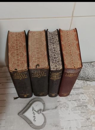 Libros antiguos obras completas