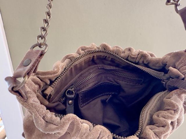 Bolso Massimo Dutti ante marrón