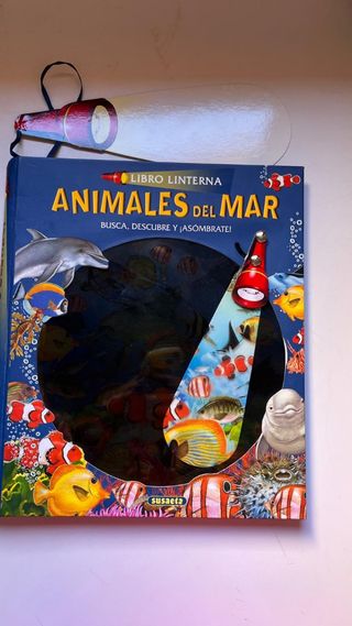 Libro Linterna Animales del Mar